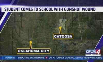 Student comes to school with gunshot wound