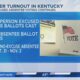 Kentucky expects high voter turnout for election