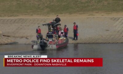 Body recovered from Cumberland River near Riverfront Park, police say