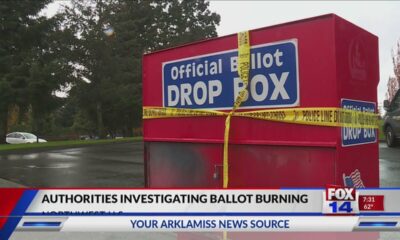 Fox 14 Your Morning News: Authorities open investigation after ballot drop boxes were set on fire