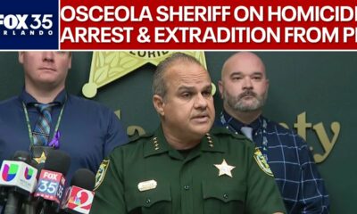 Osceola Sheriff Lopez discusses recent homicide arrest