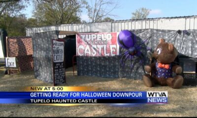 Haunted house in Tupelo working to overcome the rain