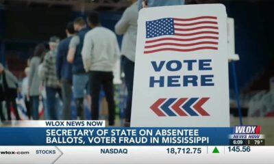 Secretary of State talks absentee ballots, voter fraud in Mississippi