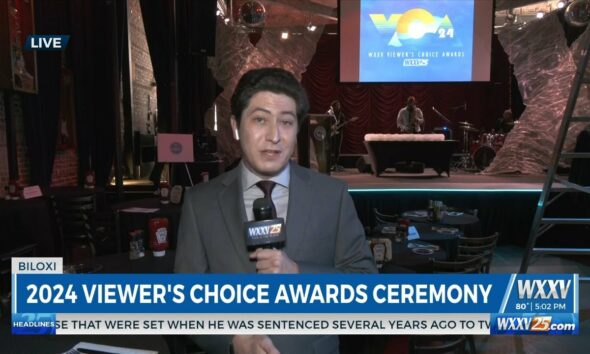 News 25’s Grant Chighizola live ahead of the WXXV Viewer’s Choice Awards Ceremony