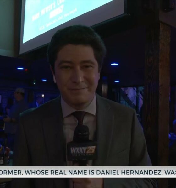 News 25’s Grant Chighizola live at the WXXV Viewer’s Choice Awards