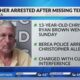 Missing Michigan teen found in Berea, father arrested