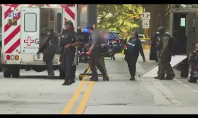 APD officer hurt, suspect in custody | Latest on shooting in Midtown Atlanta