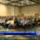 Group holds public meeting against proposed mobile home ordinance in Lee County