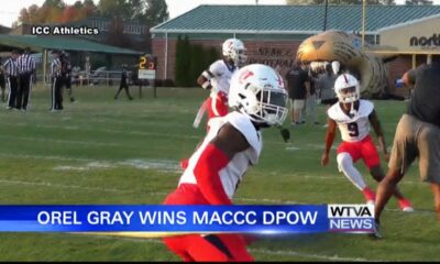 Orel Gray of ICC wins MACCC Defensive Player of the Week