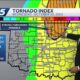 Tornado risk upgraded for parts of Oklahoma