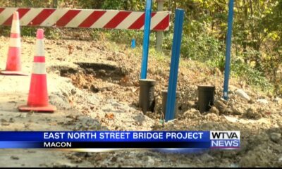 Macon continues to work to repair old bridge