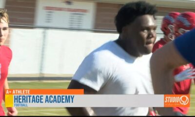 A+ Athlete of the Week: Heritage Academy Football Player Radarron Leech II