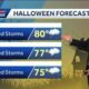 Storms possible during Halloween