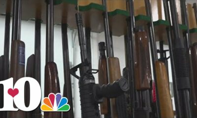 Around 400 weapons that were confiscated by law enforcement sold during auction Tuesday