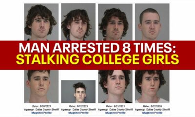 23 year old has been arrested 8 times for stalking college girls