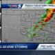 Tracking storms moving across Oklahoma Wednesday evening