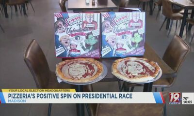 Pizzeria's Positive Spin On Presidential Race | October 30, 2024 | News 19 at 10 p.m.