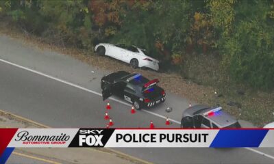 Police pursuit ends with suspect shot after alleged shots fired at officers in north county