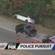 Police pursuit ends with suspect shot after alleged shots fired at officers in north county