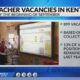 Teacher vacancies reported in Kentucky as of start of September