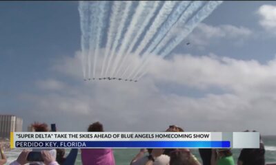 "Super Delta" take the skies ahead of Blue Angels Homecoming show