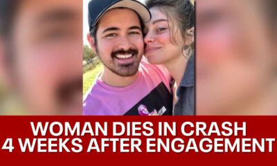 Woman dies in head-on car crash with fiancé less than a month after engagement