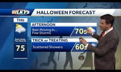 Impact weather: Rain likely for Halloween in Louisville