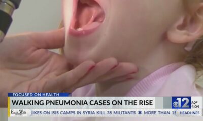 CDC sees spike in 'walking pneumonia' cases among children