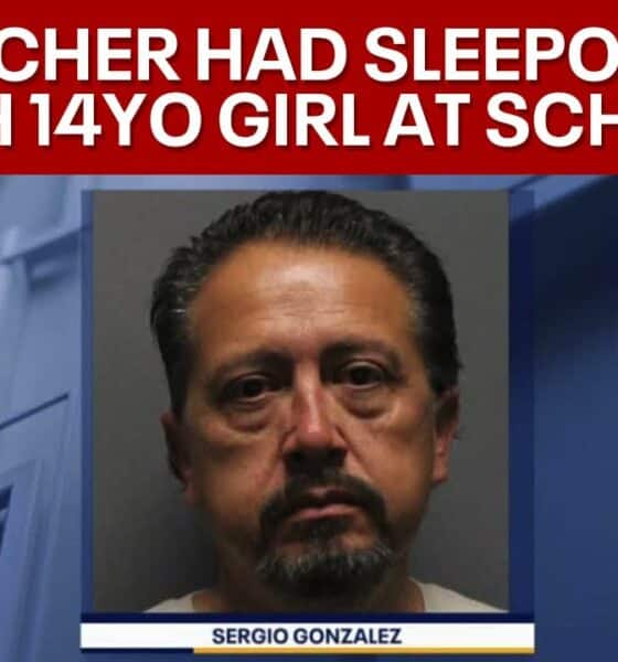 Teacher groomed 14-year-old student and spent the night with her on campus