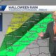 Halloween Soaker! Rain will be likely west of I-59 Thursday night into Friday morning ahead of a …