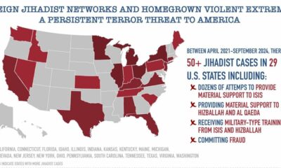 Report: More than 50 jihadist cases in 29 states show ‘persistent terror threat’ | National