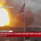 Massive explosion at battery plant