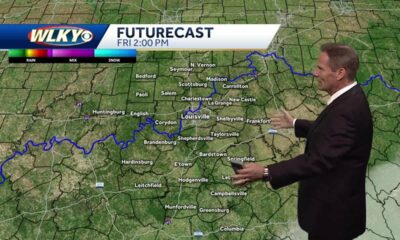 Rain pushing out this evening, sunshine for Friday