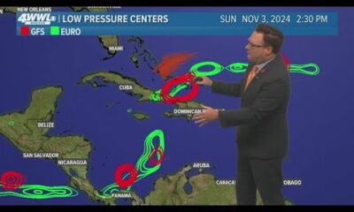 Thursday 10PM Tropical Update: Watching two areas of development