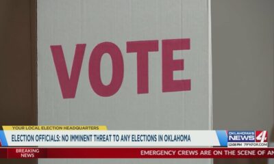 Election officials: No imminent threat to any elections in Oklahoma