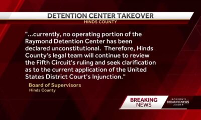 Judge rules on Raymond Detention Center takeover