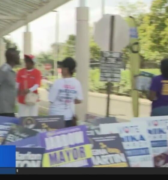 Intense competition at Broward County polling sites leads to confrontations among campaign workers