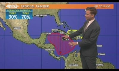 Friday Noon Tropical Update: Tropical Storm Patty could form in next few days