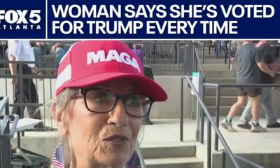 Woman says she voted for Trump 3 times | FOX 5 News