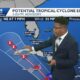 Potential Tropical Cyclone 18 will strengthen into Hurricane Rafael as it approaches the Gulf of …