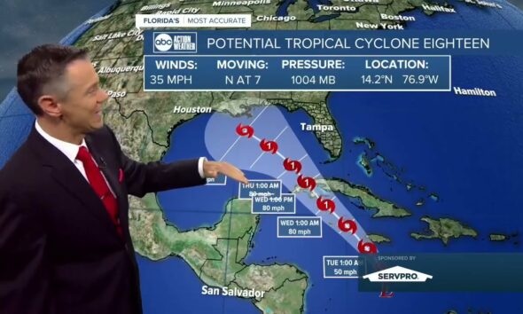 Tracking the Tropics | Rafael expected to develop in next 24 hours