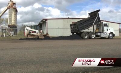 Man killed when asphalt dumped onto him