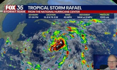 Tropics forecast: Tropical Storm Rafael to become hurricane over Caribbean