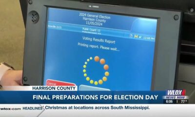 Harrison County Election Commission makes last-minute preparations ahead of Election Day