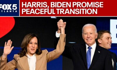 Kamala Harris, Biden promise peaceful transfer of power to Trump | FOX 5 News