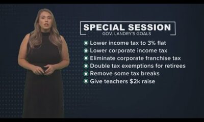 The Breakdown: Gov. Landry hopes to swap income tax for sales tax in special session