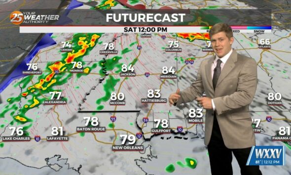 11/7 - Sam Parker's "Little Wet" Thursday Midday Forecast