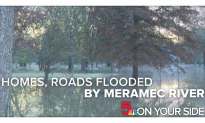 Homes, roads flooded by Meramec River