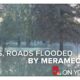 Homes, roads flooded by Meramec River