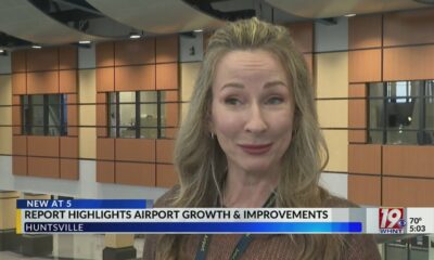 Report Highlights Airport Growth and Improvement | Nov. 8, 2024 | News 19 at 5:00